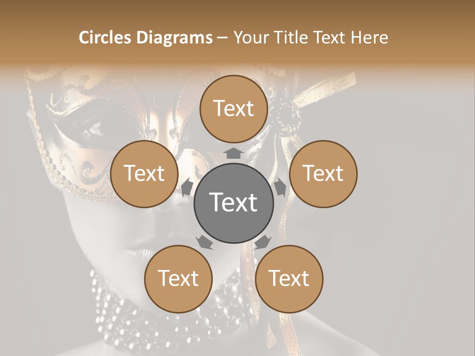 Seduce Costume Fun PowerPoint Template