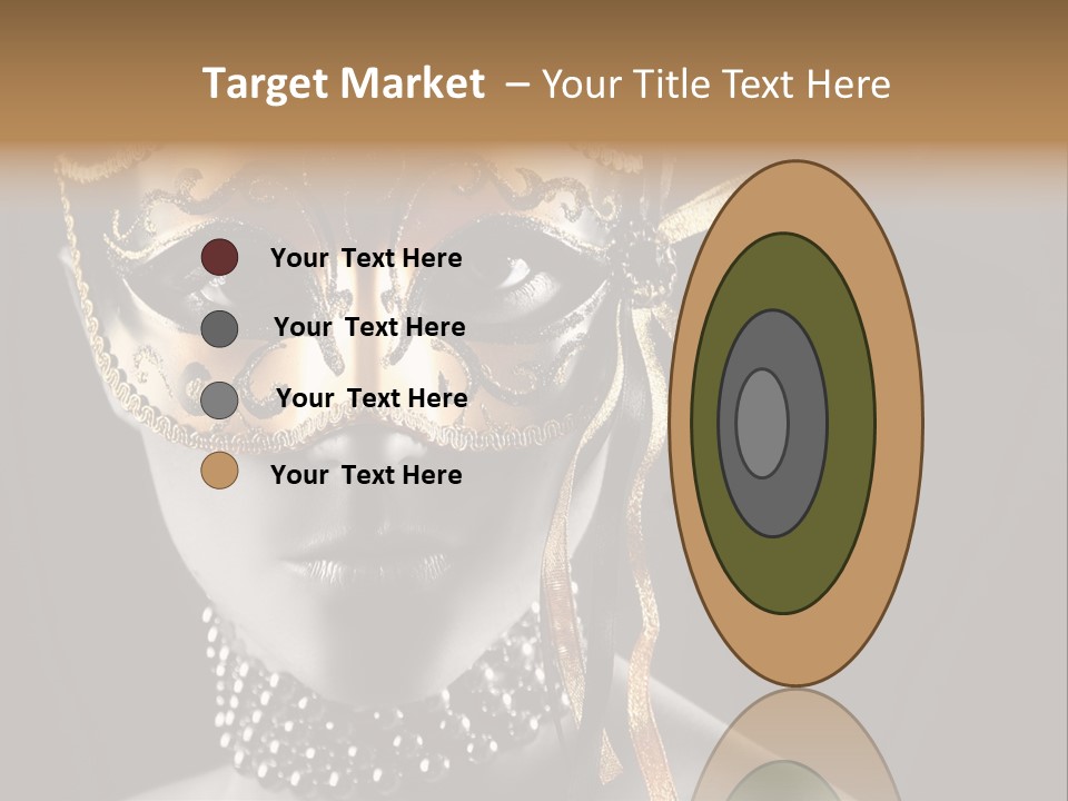 Seduce Costume Fun PowerPoint Template