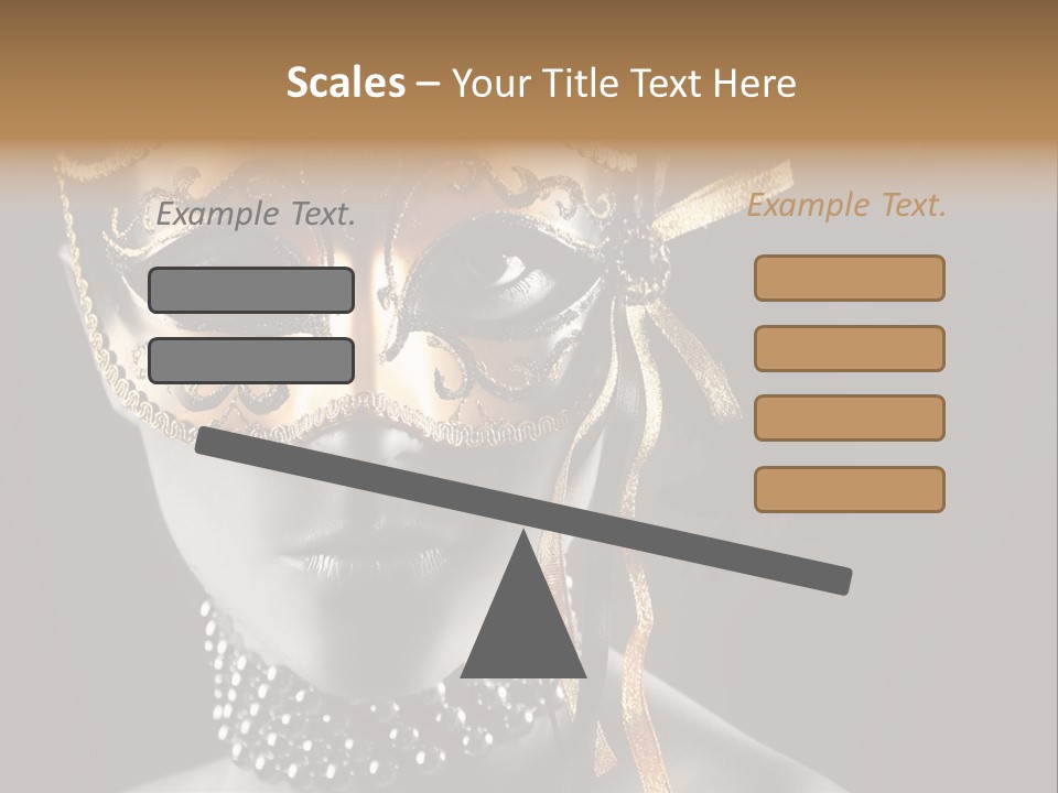 Seduce Costume Fun PowerPoint Template