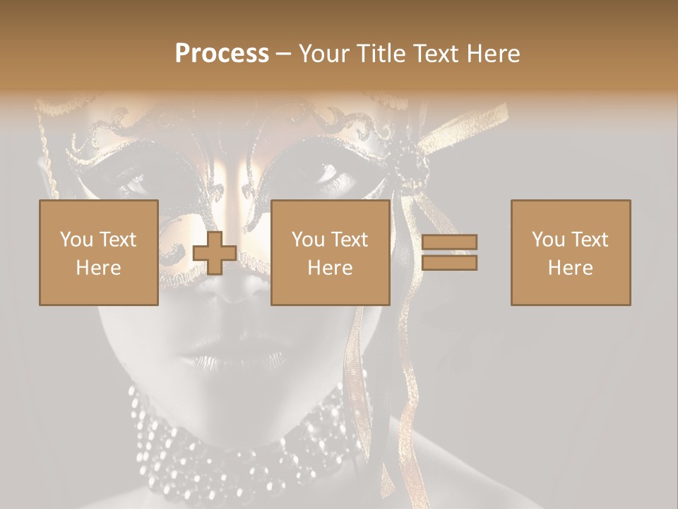 Seduce Costume Fun PowerPoint Template