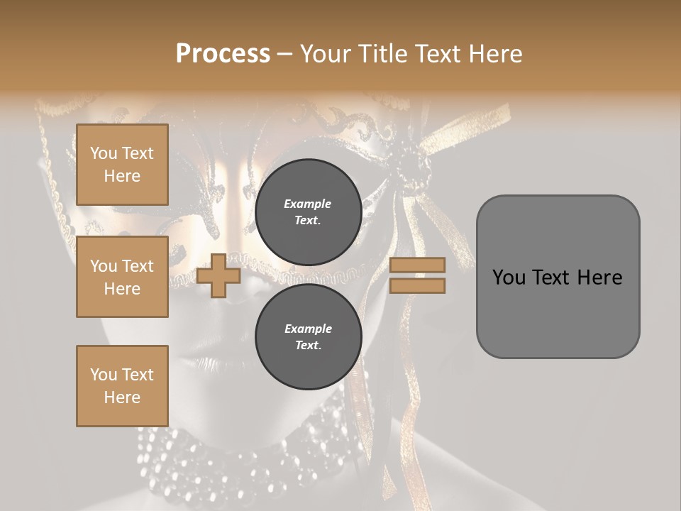 Seduce Costume Fun PowerPoint Template