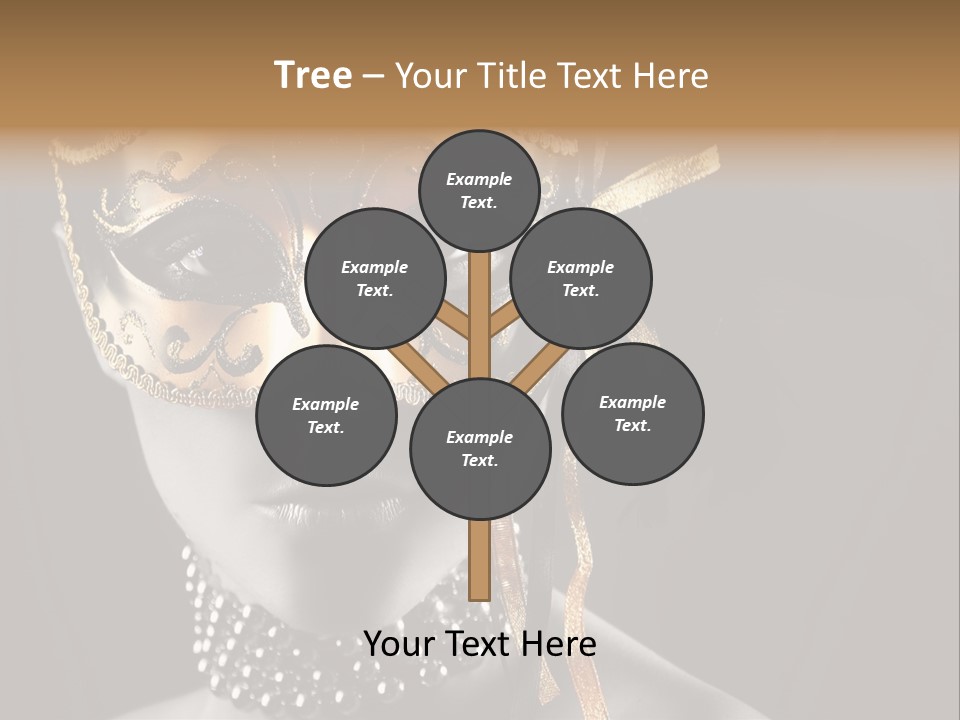 Seduce Costume Fun PowerPoint Template