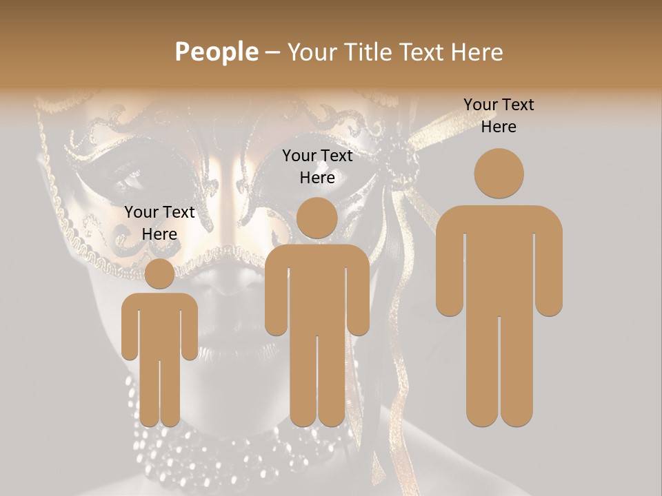 Seduce Costume Fun PowerPoint Template