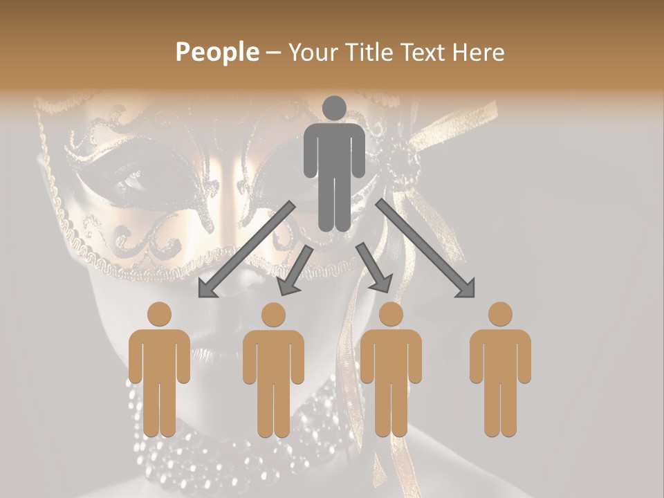 Seduce Costume Fun PowerPoint Template