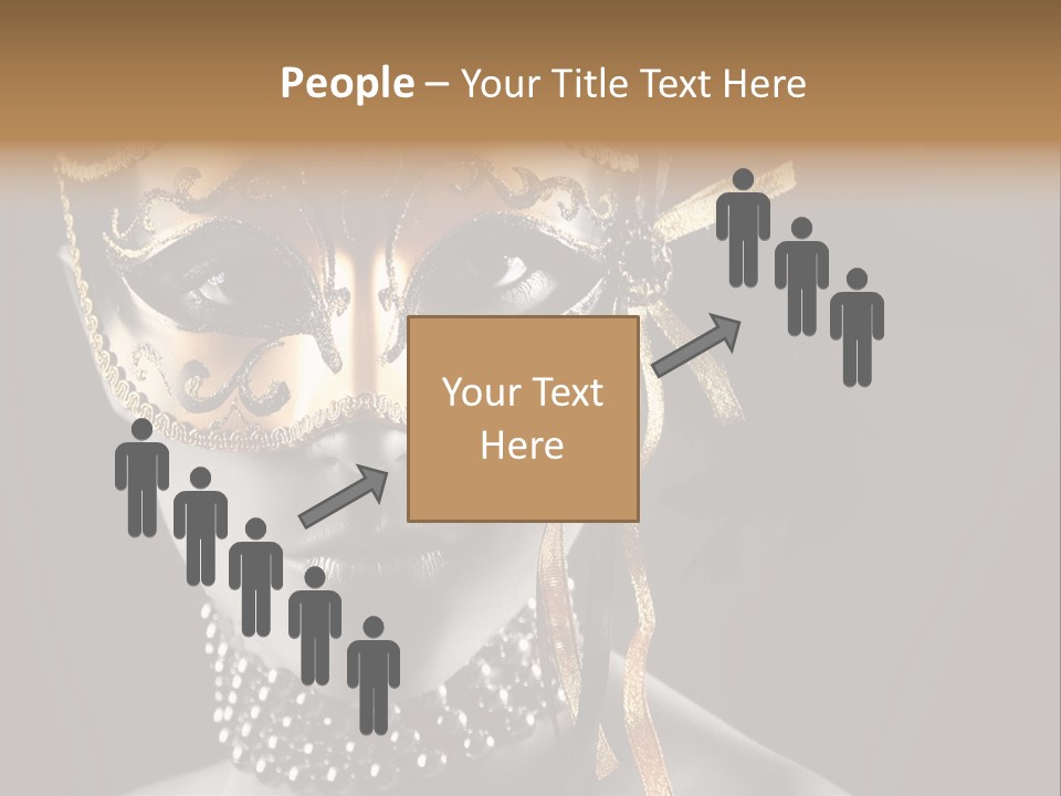 Seduce Costume Fun PowerPoint Template