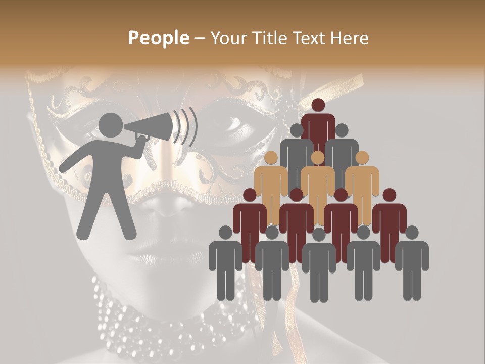 Seduce Costume Fun PowerPoint Template