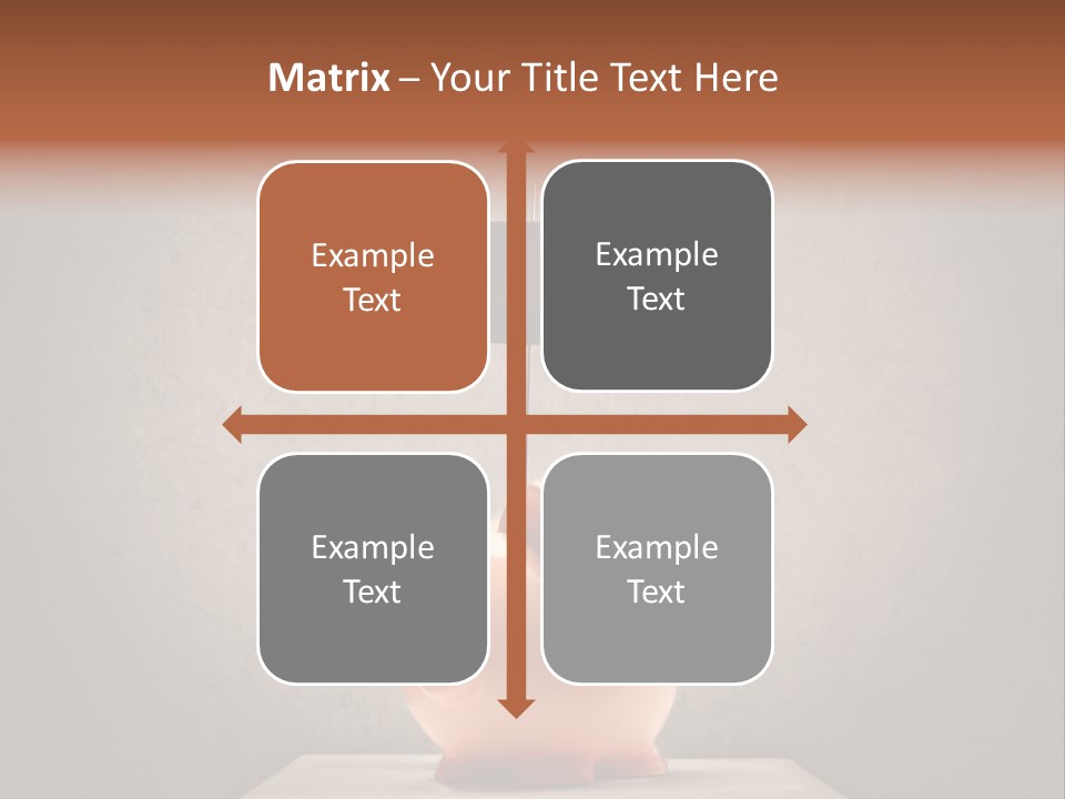 Finance Saving Crisis PowerPoint Template