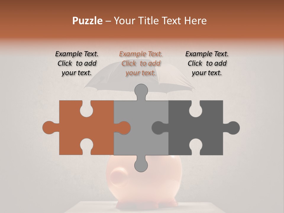 Finance Saving Crisis PowerPoint Template