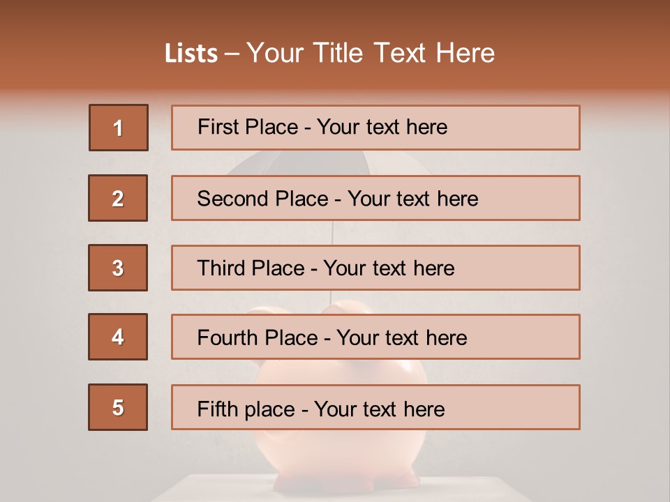 Finance Saving Crisis PowerPoint Template