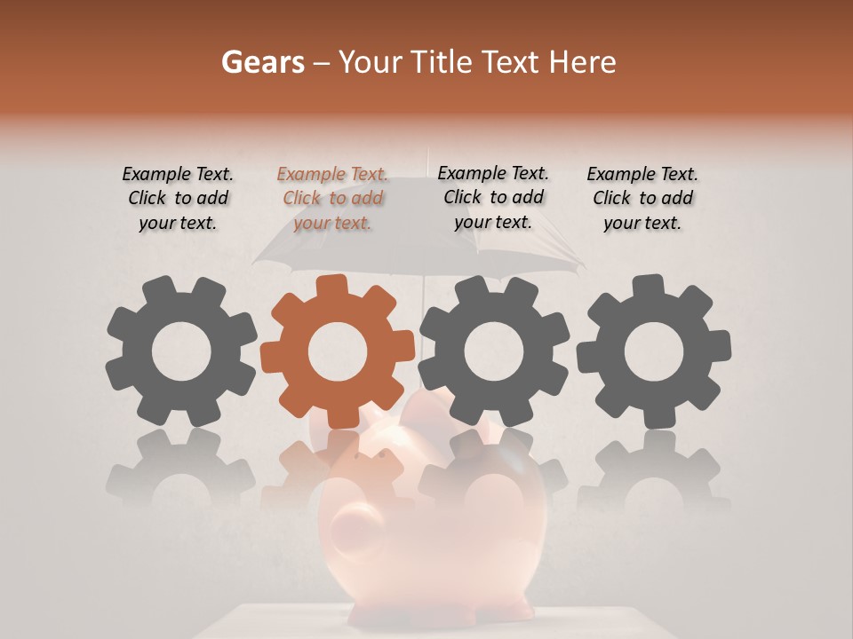 Finance Saving Crisis PowerPoint Template