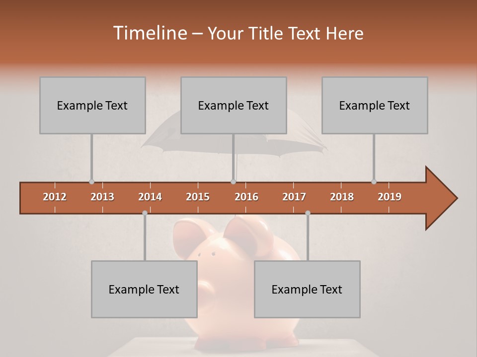 Finance Saving Crisis PowerPoint Template