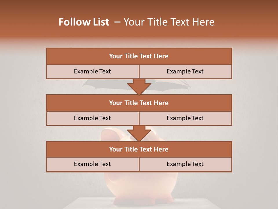 Finance Saving Crisis PowerPoint Template
