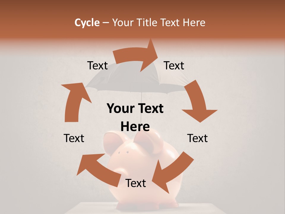 Finance Saving Crisis PowerPoint Template