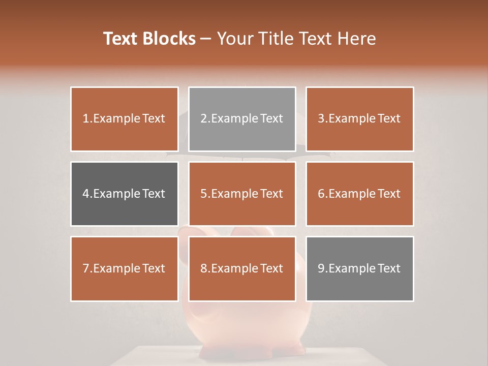 Finance Saving Crisis PowerPoint Template