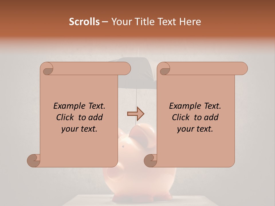 Finance Saving Crisis PowerPoint Template