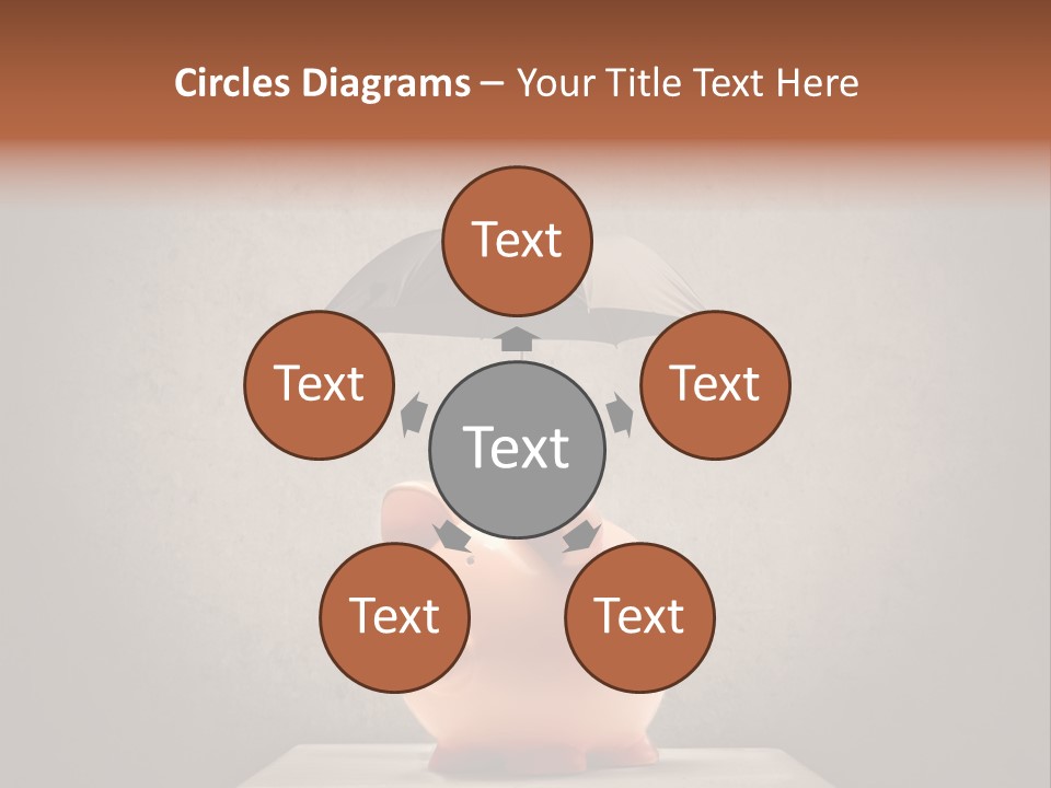 Finance Saving Crisis PowerPoint Template