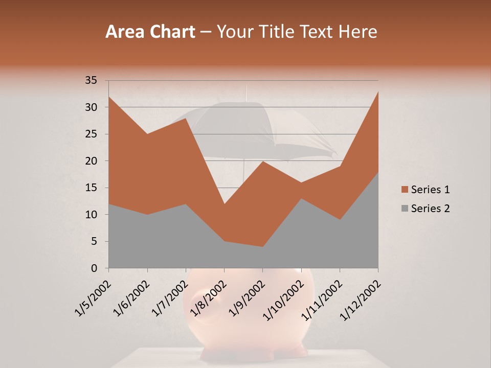 Finance Saving Crisis PowerPoint Template