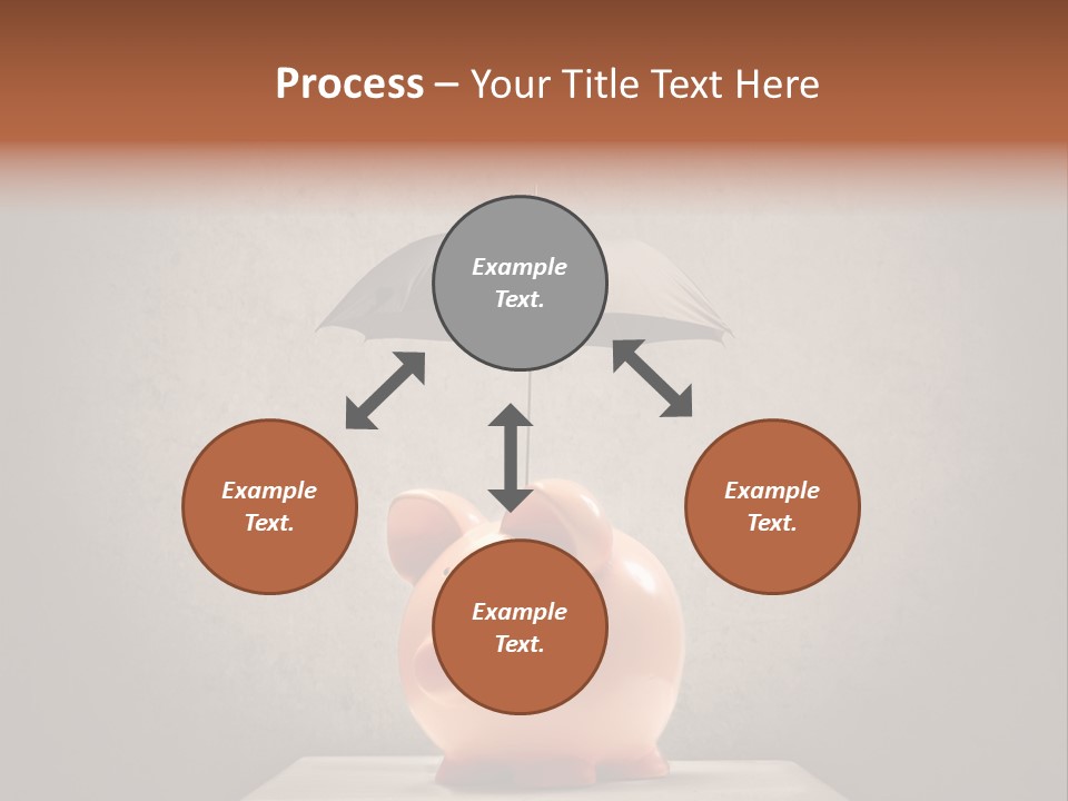 Finance Saving Crisis PowerPoint Template