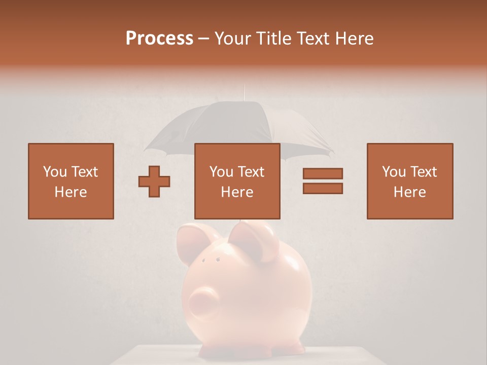 Finance Saving Crisis PowerPoint Template