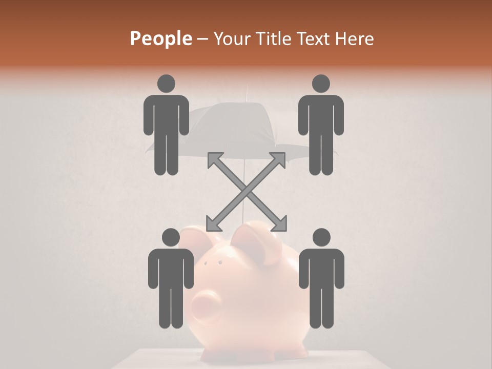 Finance Saving Crisis PowerPoint Template