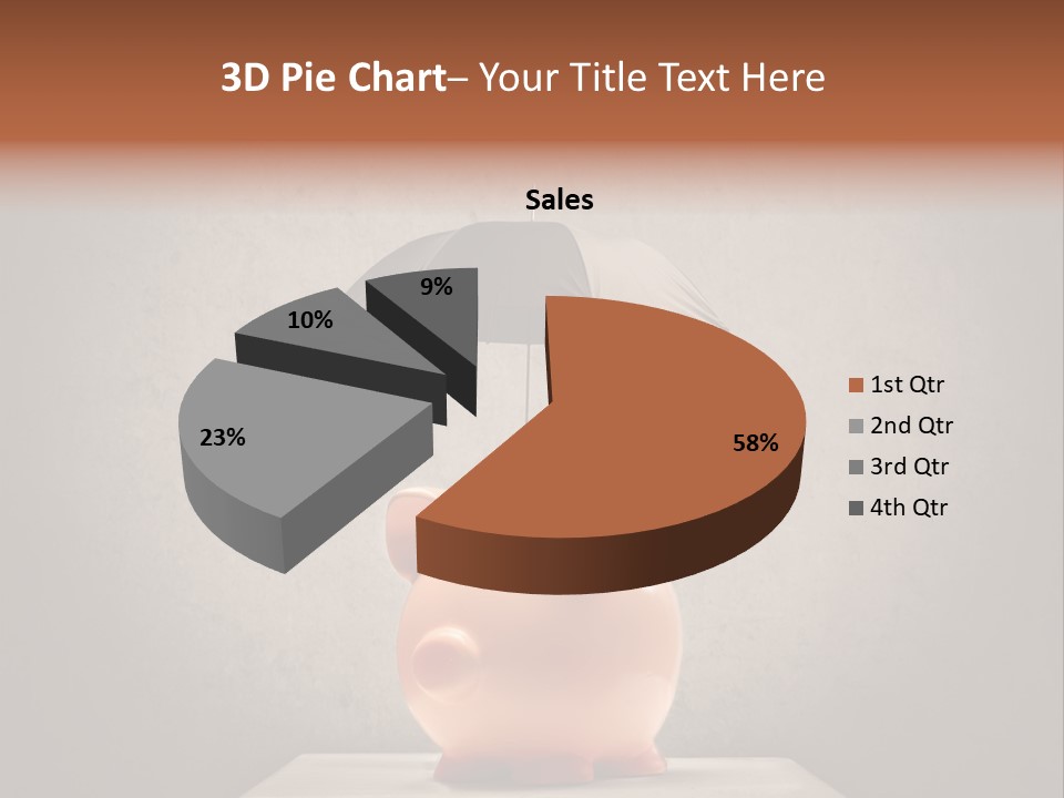 Finance Saving Crisis PowerPoint Template