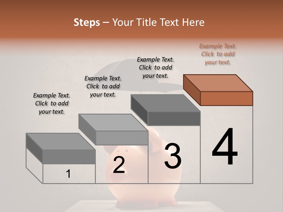 Finance Saving Crisis PowerPoint Template