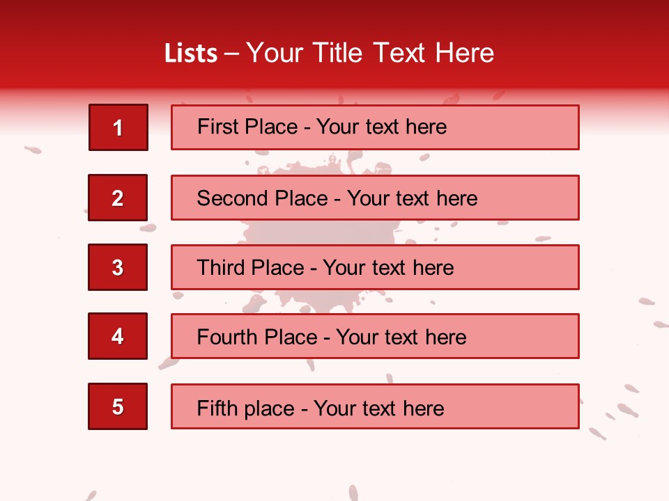 Stamp Paper Ink PowerPoint Template