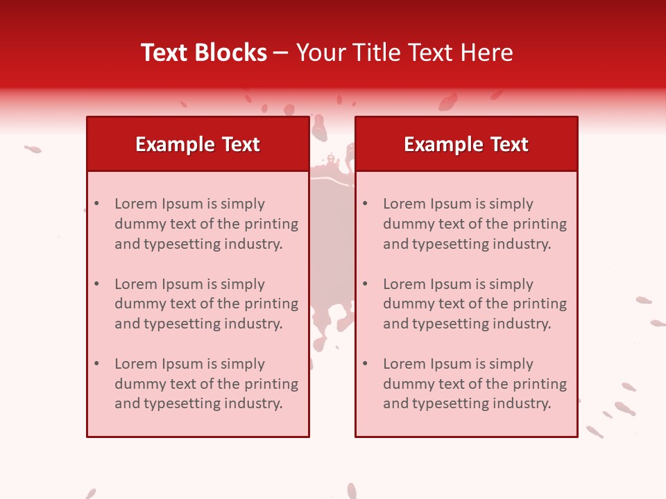 Stamp Paper Ink PowerPoint Template