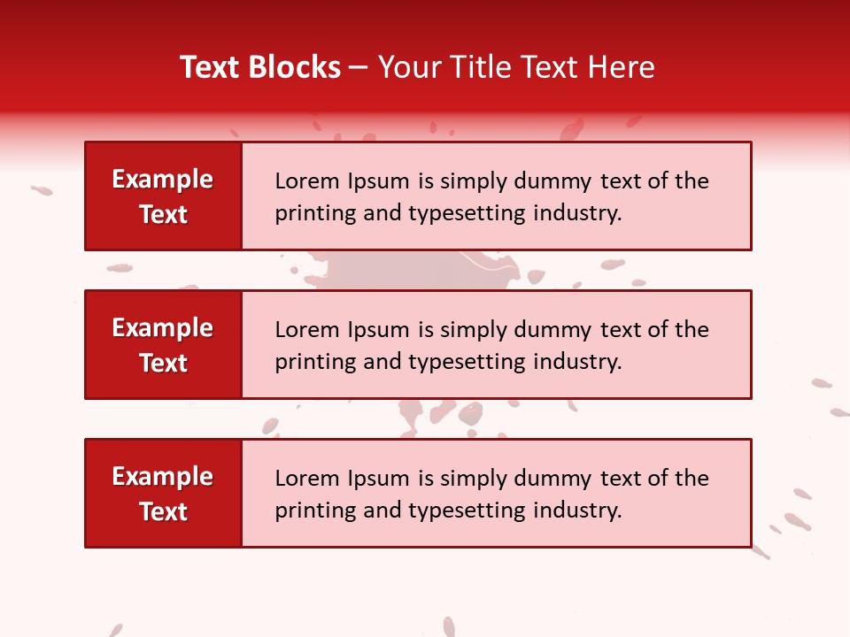 Stamp Paper Ink PowerPoint Template