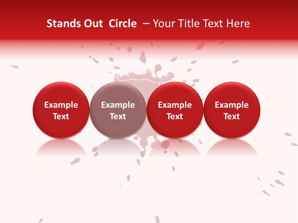 Stamp Paper Ink PowerPoint Template