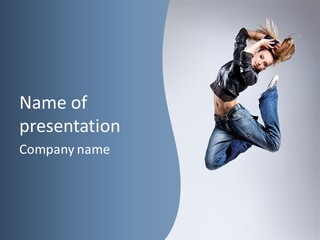 Performance Cool Acrobat PowerPoint Template