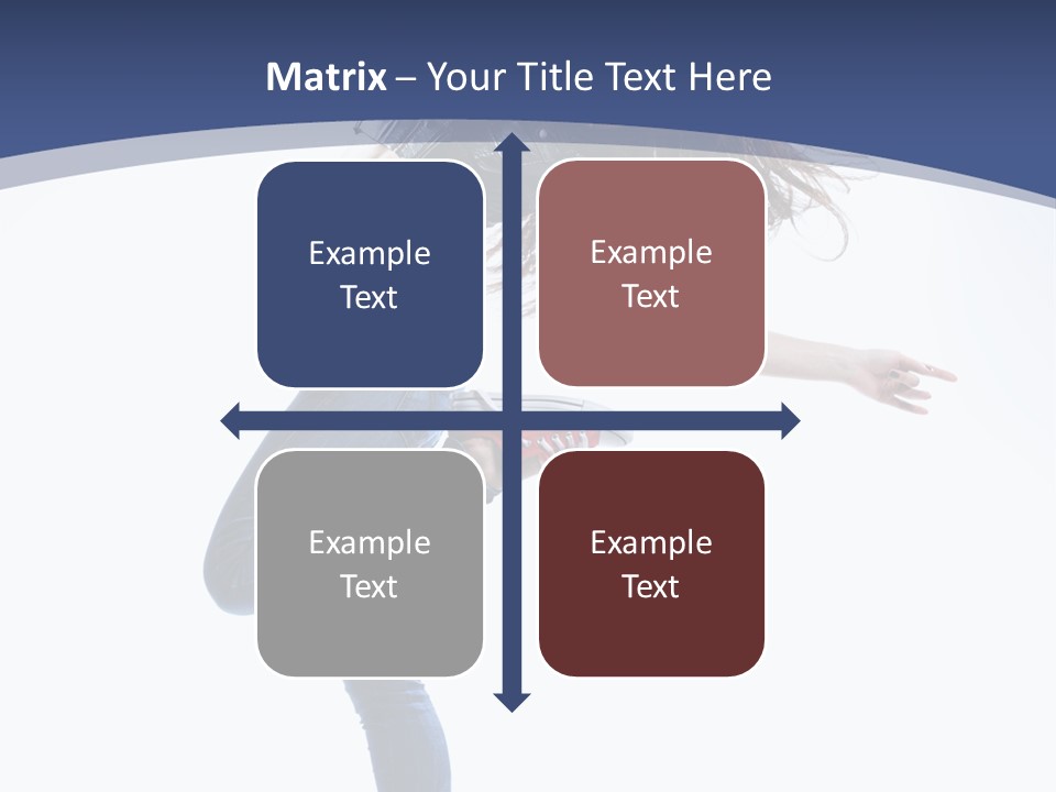 Modern Dance Aerobics PowerPoint Template