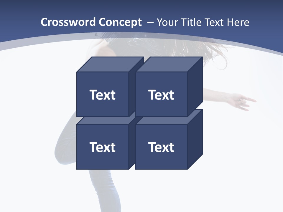 Modern Dance Aerobics PowerPoint Template