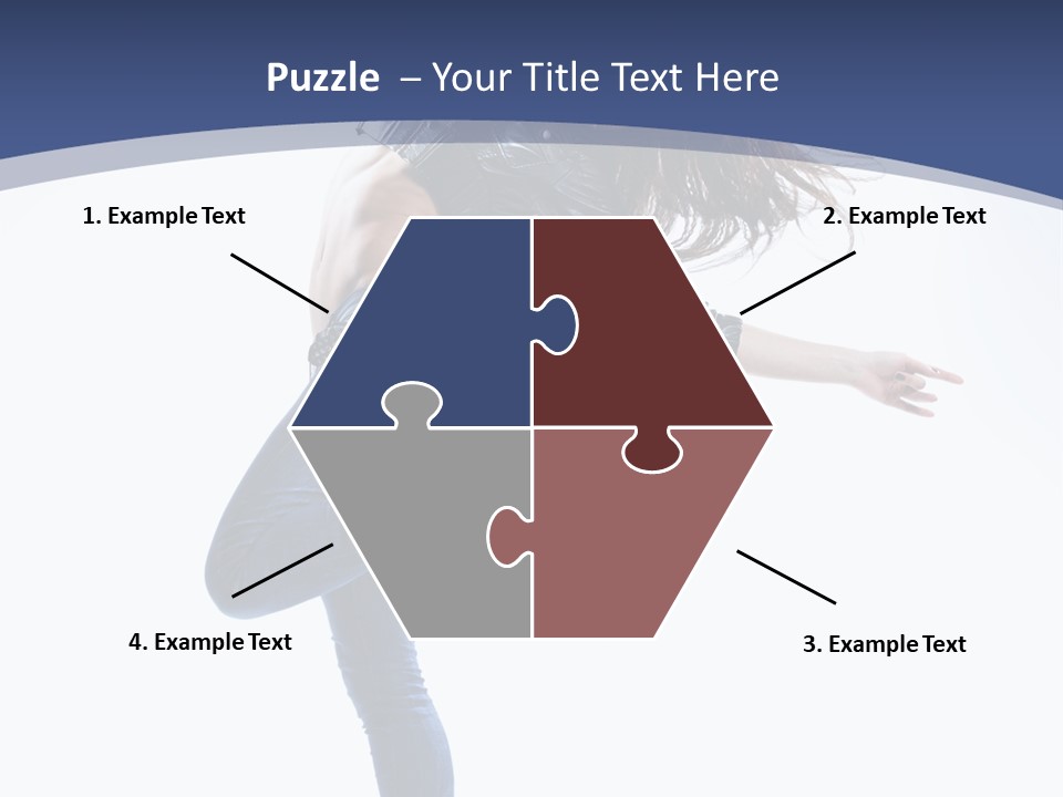 Modern Dance Aerobics PowerPoint Template