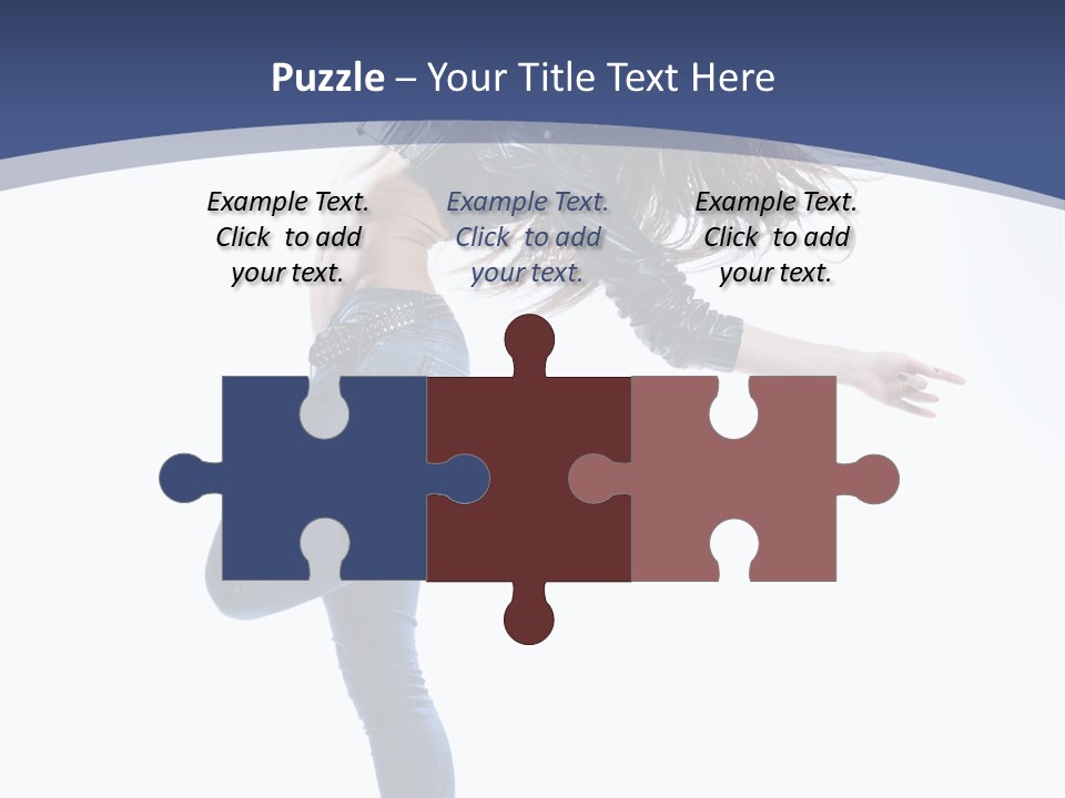 Modern Dance Aerobics PowerPoint Template