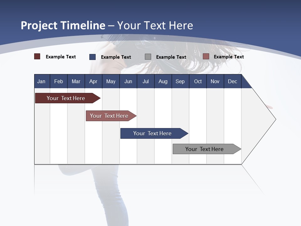 Modern Dance Aerobics PowerPoint Template