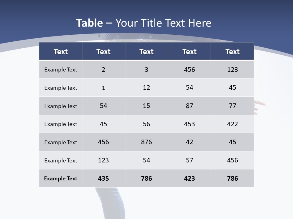 Modern Dance Aerobics PowerPoint Template