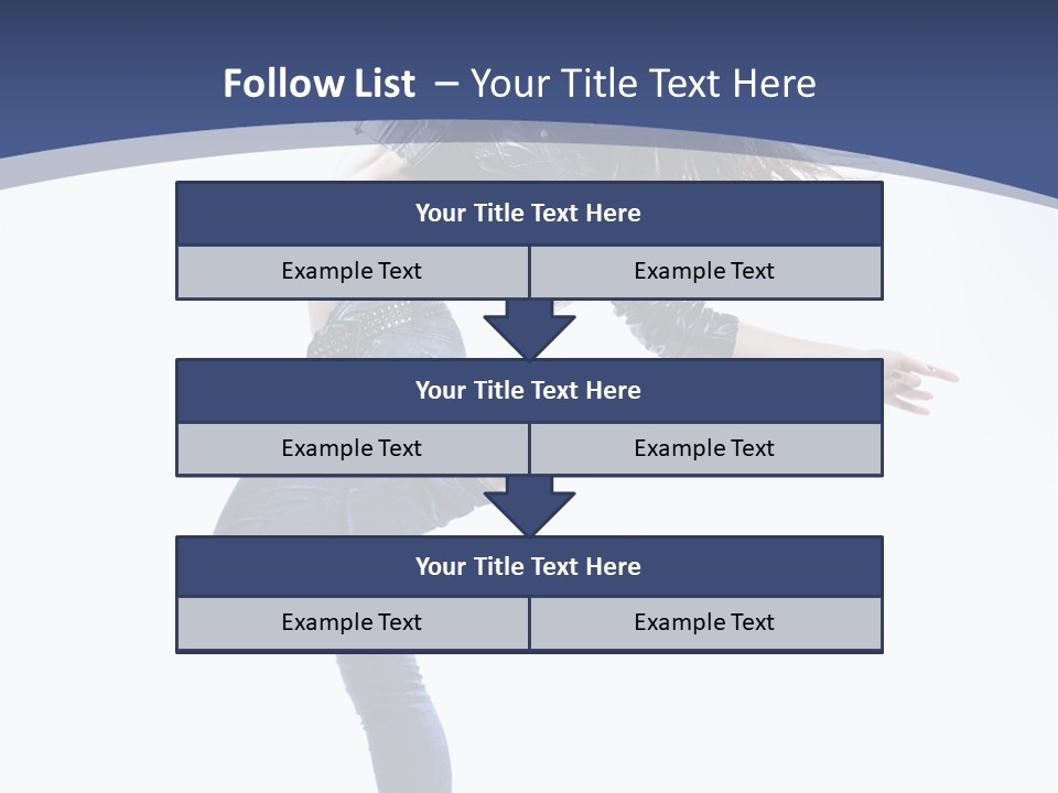 Modern Dance Aerobics PowerPoint Template