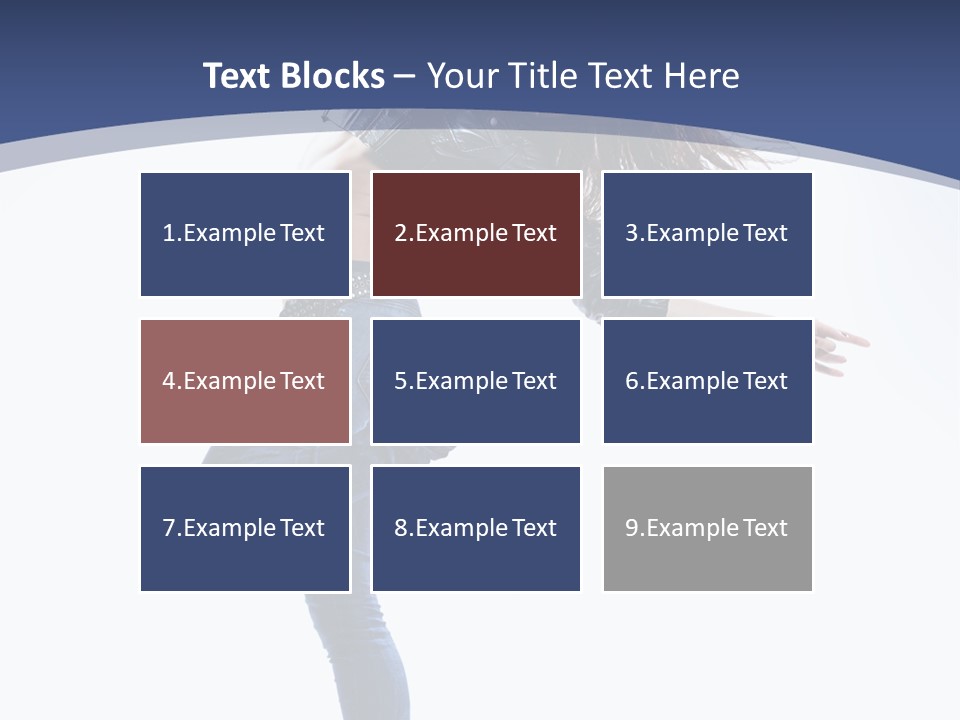 Modern Dance Aerobics PowerPoint Template