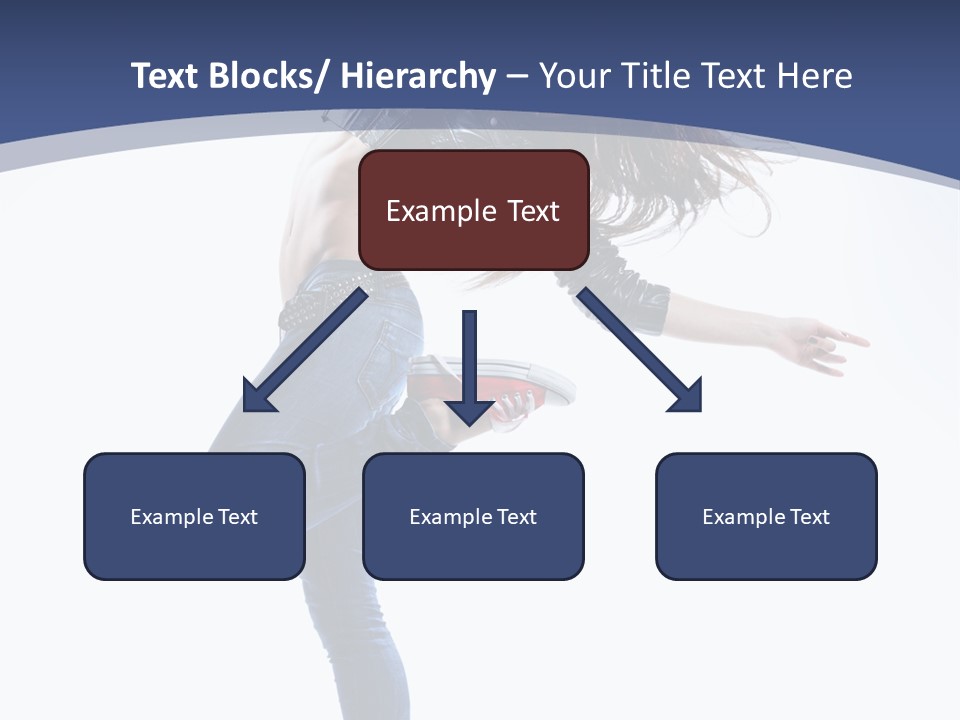 Modern Dance Aerobics PowerPoint Template