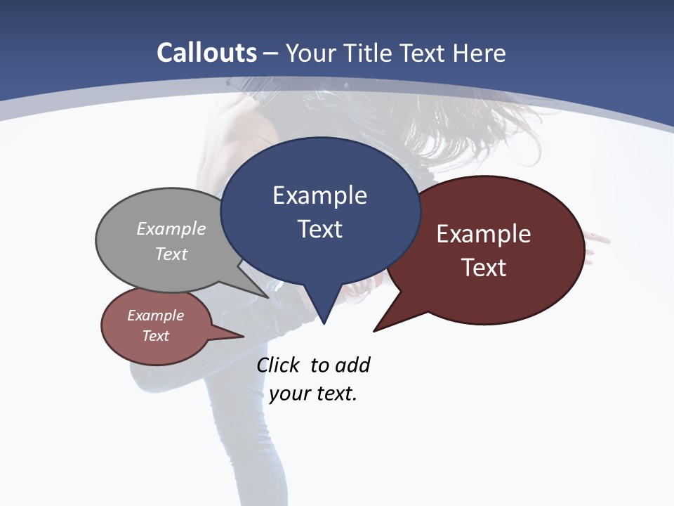 Modern Dance Aerobics PowerPoint Template