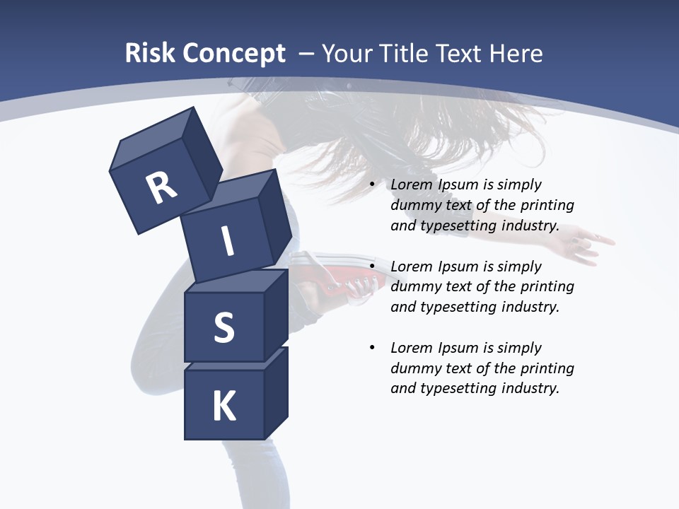 Modern Dance Aerobics PowerPoint Template