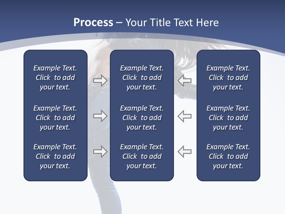Modern Dance Aerobics PowerPoint Template