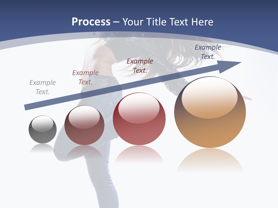 Modern Dance Aerobics PowerPoint Template