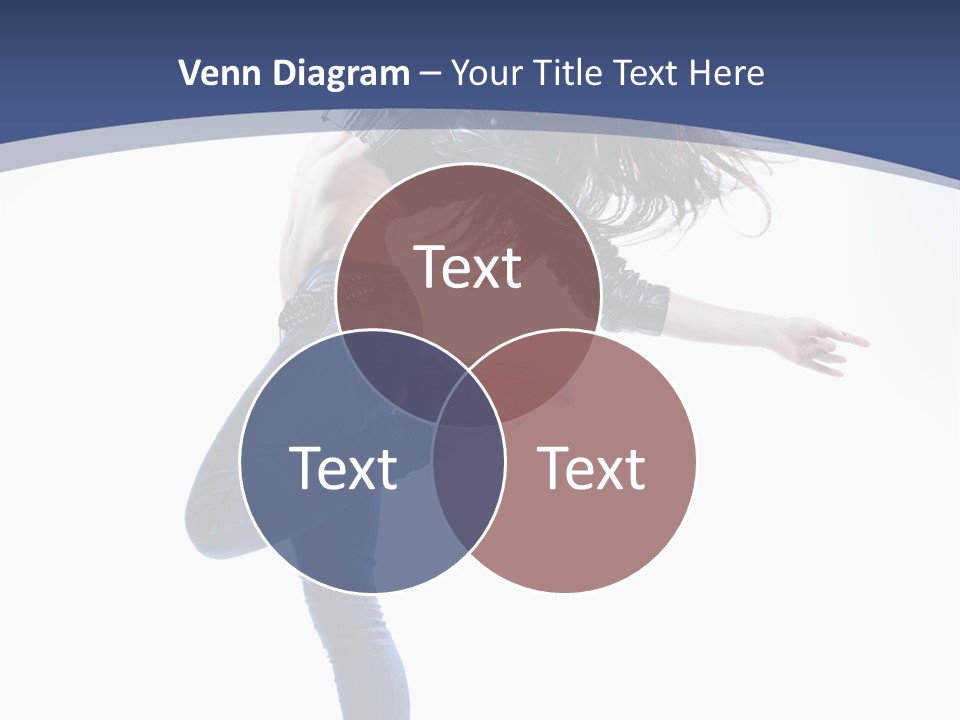 Modern Dance Aerobics PowerPoint Template