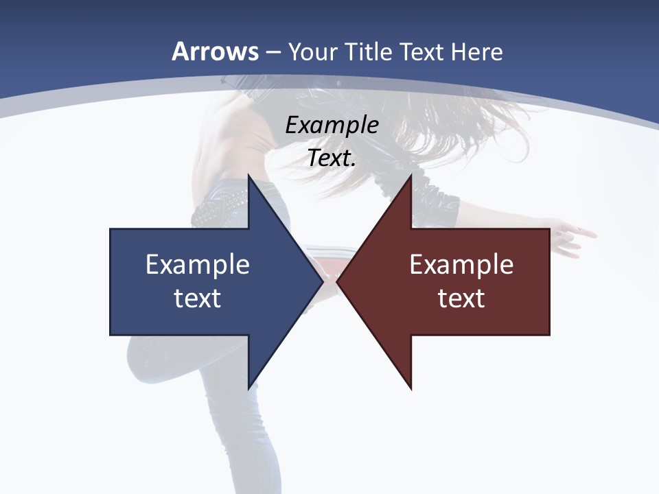 Modern Dance Aerobics PowerPoint Template