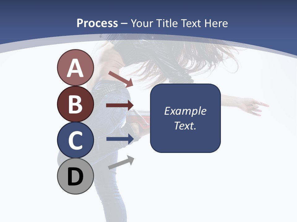 Modern Dance Aerobics PowerPoint Template