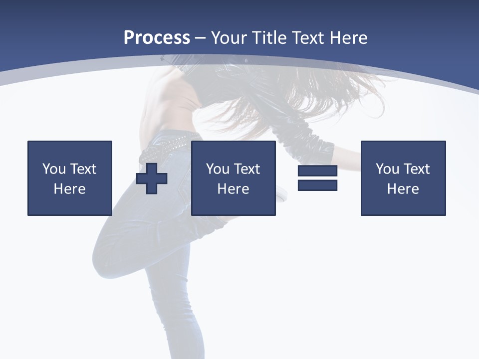 Modern Dance Aerobics PowerPoint Template