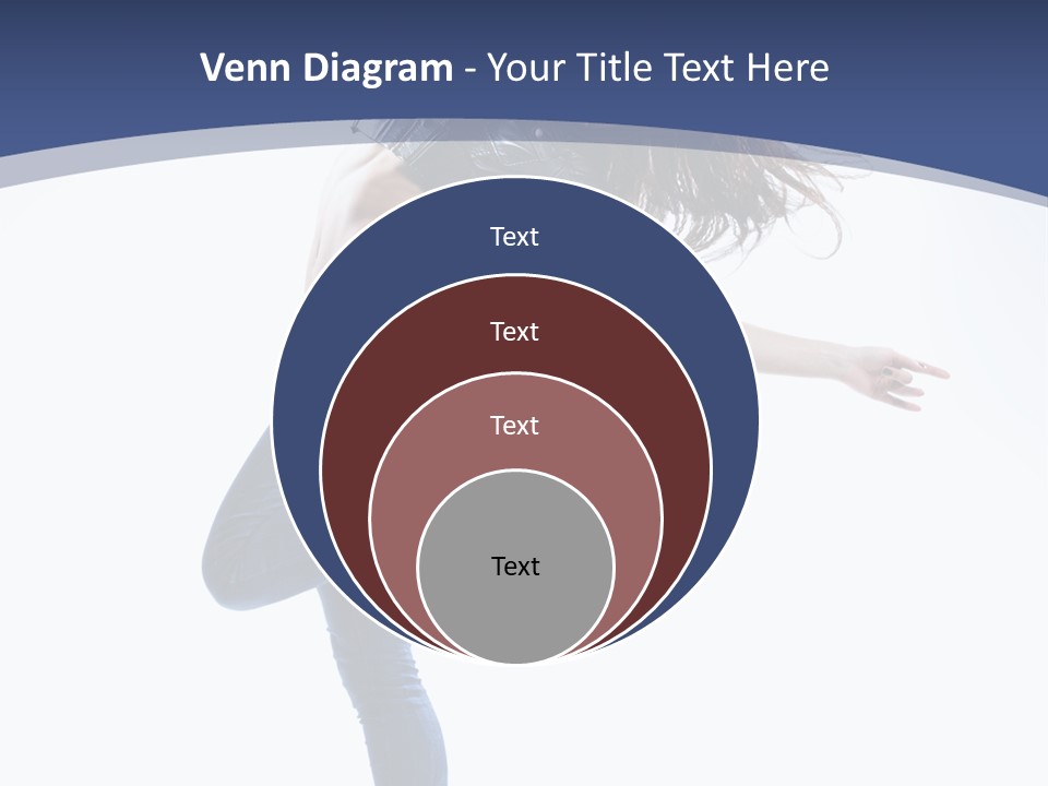 Modern Dance Aerobics PowerPoint Template