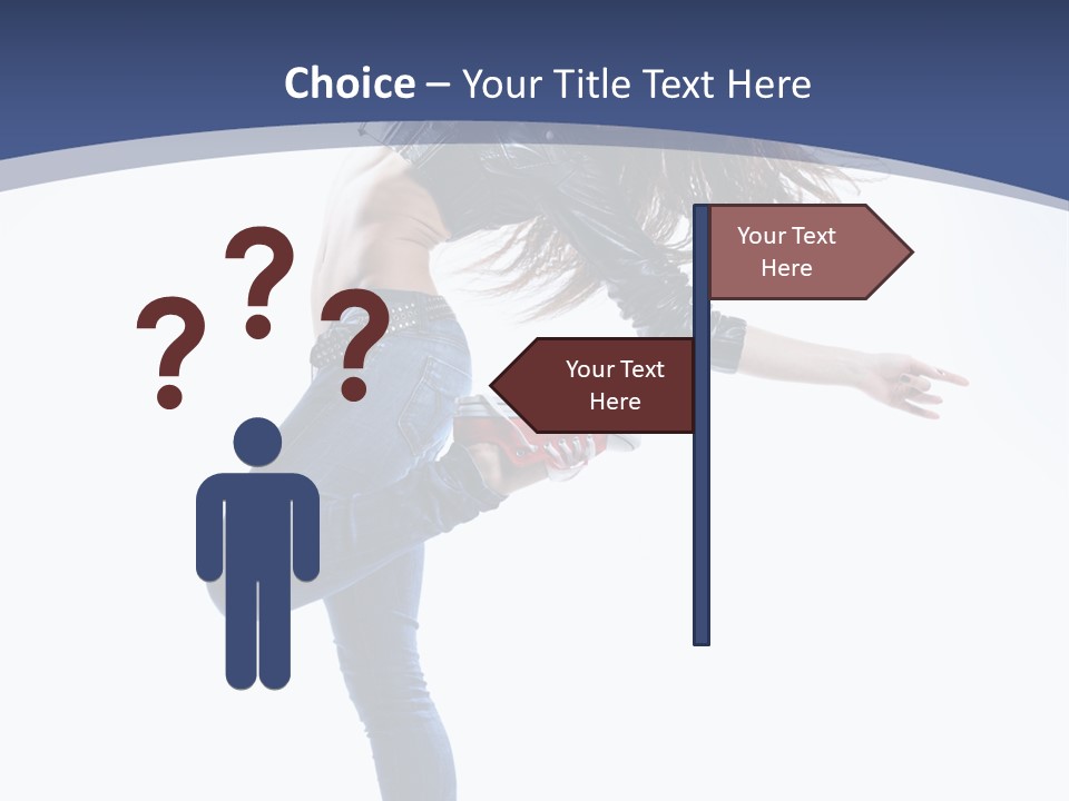 Modern Dance Aerobics PowerPoint Template